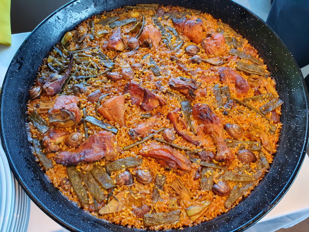 El arroz senia, invitado al Corte Inglés de Tenerife Paella de Fernando Navarro (Royal gallery, Valencia) para El Corte Inglés de Santa Cruz de Tenerife. Foto: Xavier Agulló.