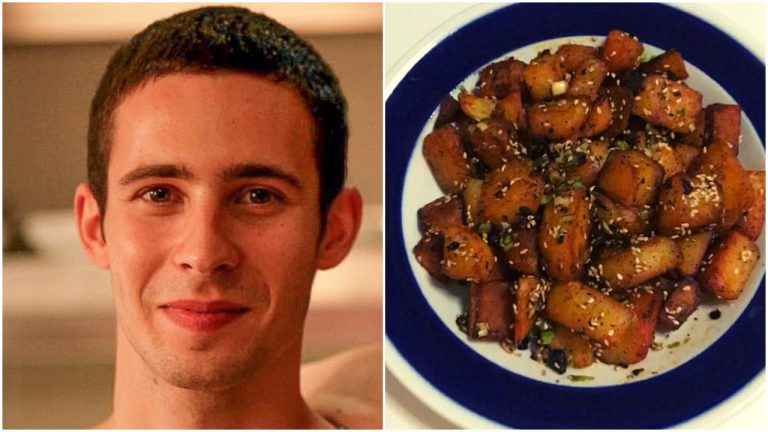 Las recetas chinas de Paris: papas «Laoganma» (老干妈土豆块) Paris Agulló y sus papas "Laoganma".