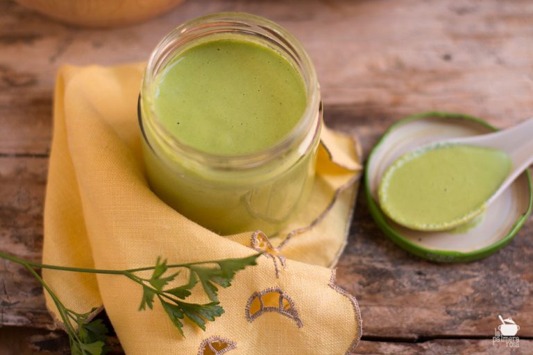 Mojos canarios: recetas definitivas Mojo verde. Foto: https://lapalmerarosa.com/