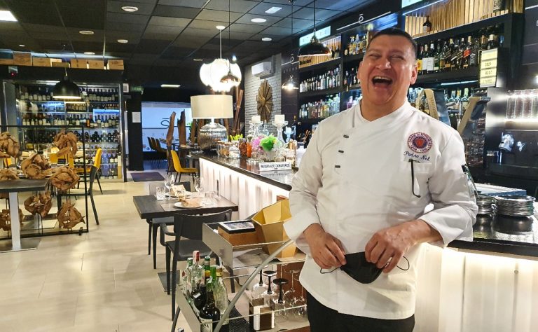 Etéreo by Pedro Nel (Tenerife), mapeando gozos Pedro Nel. Restaurante Etéreo. Santa Cruz. Tenerife. Islas Canarias. Foto: Xavier Agulló.
