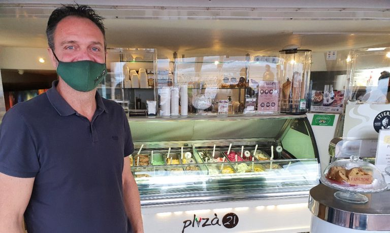 Las Palmas de Gran Canaria: Helados Pliza 21, sabores apasionados Massimo Bianco. Pliza 21. Las Palmas de Gran Canaria. Gran Canaria. Islas Canarias. Foto: Xavier Agulló.