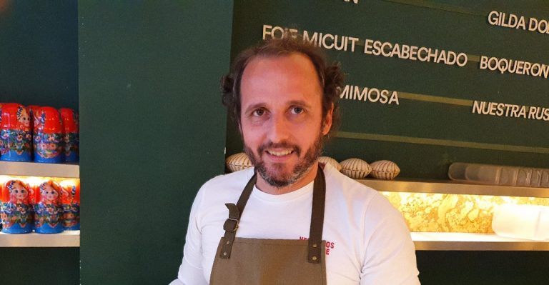 Hermanos Vinagre (Madrid), un viaje lujurioso al “alto vicio” culinario Carlos Valentí. Hermanos Vinagre. Madrid. Foto: Xavier Agulló.