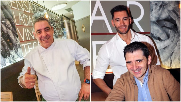 Madrid Fusión ’21 (3): Candeli, susurrando el gran producto Víctor Martínez. Los hermanos Rivara. Candeli. Madrid.