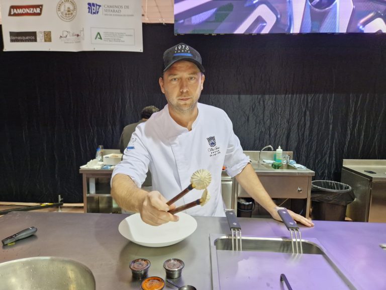 Granada, “Sabores de nuestra tierra”… María de la O y Bistró El Conjuro Diego Schattenhofer. Sabores de nuestra tierra. Granada. Foto: Xavier Agulló.