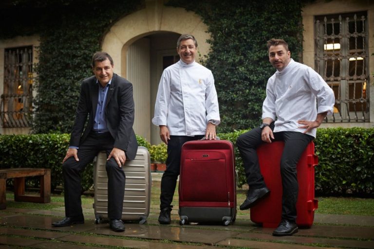 Celler de Can Roca, gloriosa síntesis de la complejidad Pitu, Joan y Jori Roca. El Celler de Can Roca.